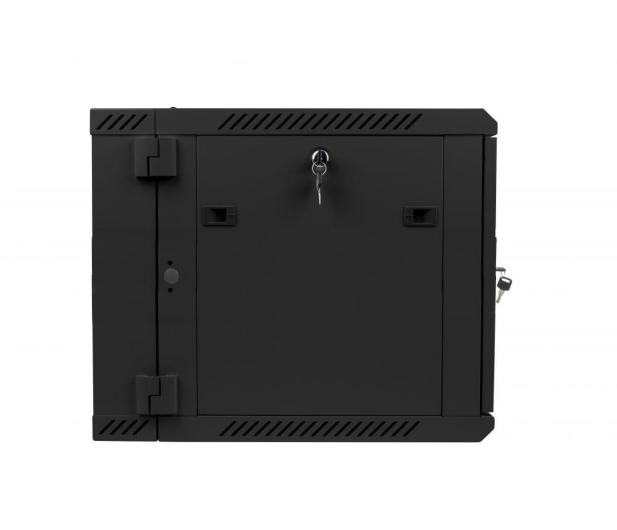 Lanberg Wisząca 19" 9U 600x600mm dwusekcyjna (czarna) - 455648 - zdjęcie 4